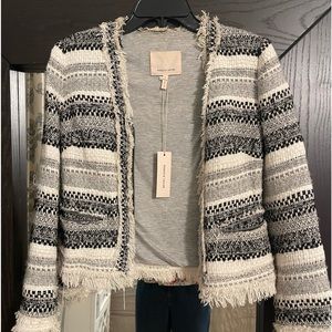 Rebecca Taylor Tweed Jacket. Size 6